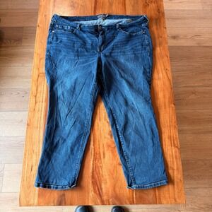 Torrid Women's Boyfriend Straight Blue Jeans Size 24S